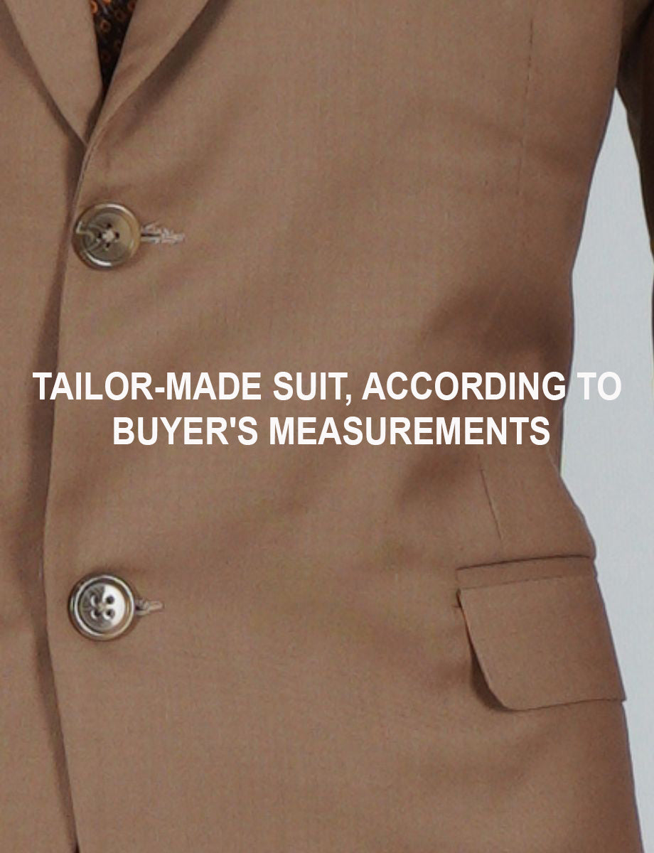 Light brown suit