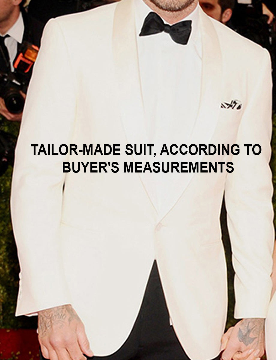 white dinner jacket