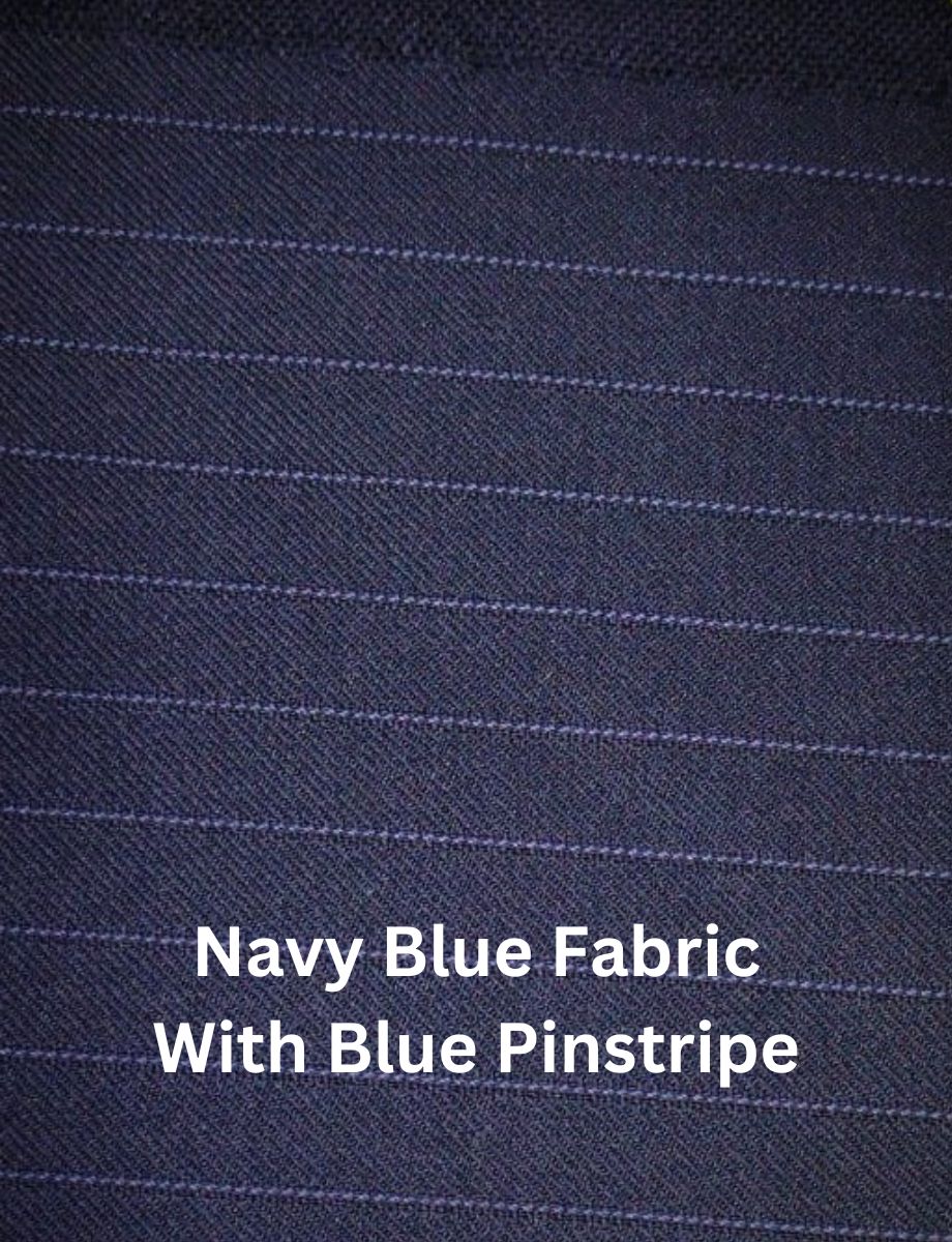 CR Blue Pinstripe Three Piece Suit