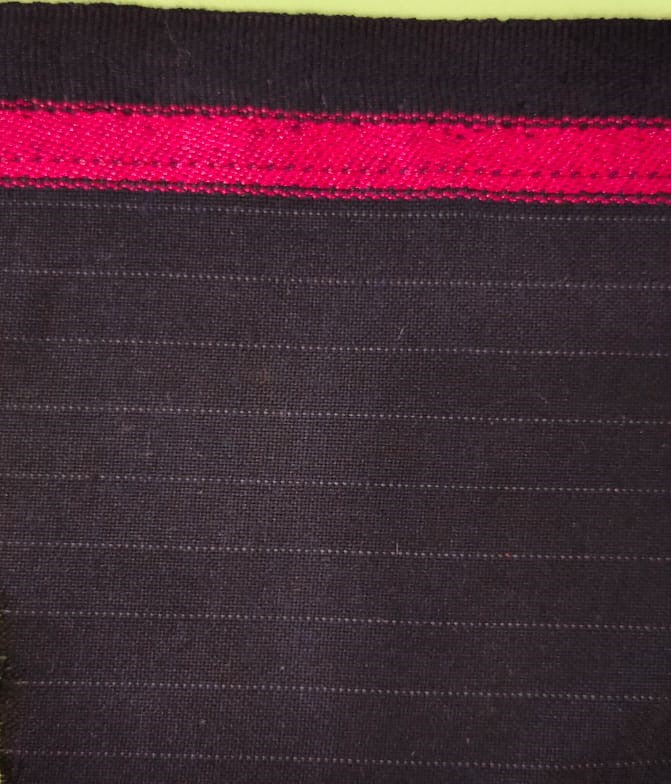 Spctr Navy Herringbone Three Piece Suit