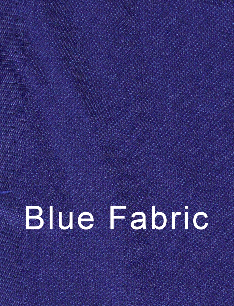 Blue Shiny Fabric