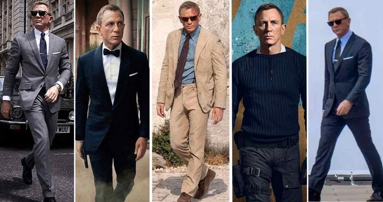 BOND SUITING FASHION IN NO TIME TO DIE