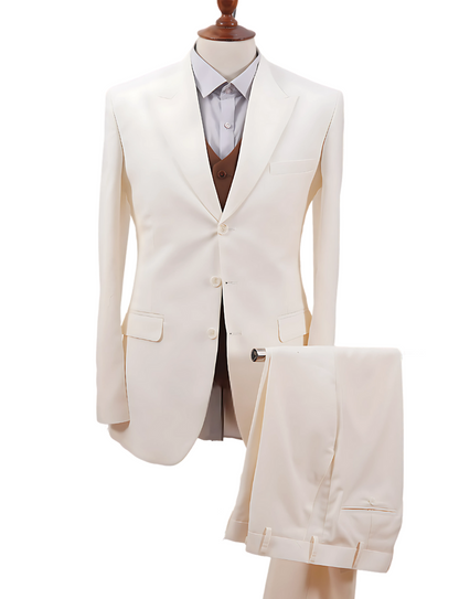 The Great Gatsby Three Piece White Suit