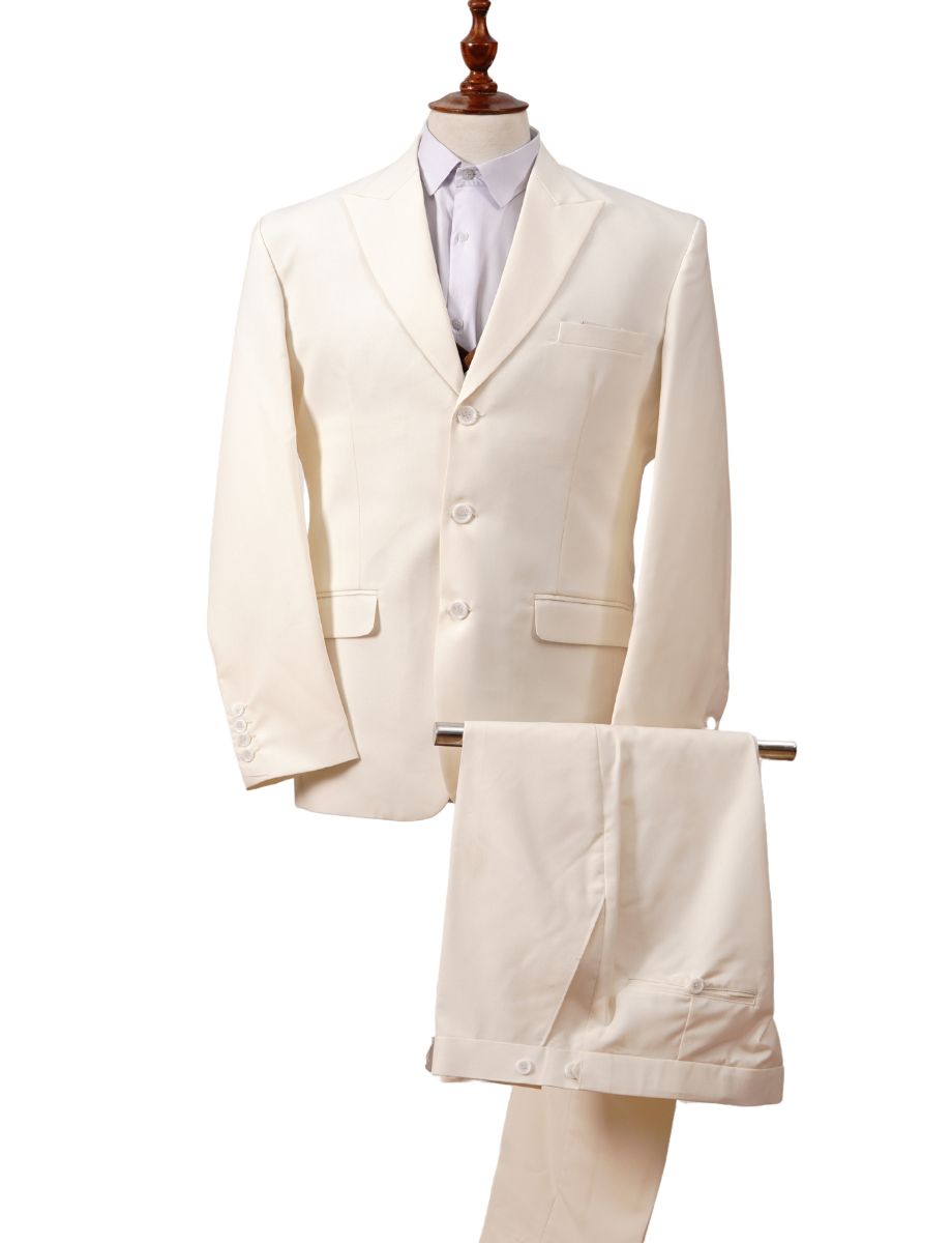 The Great Gatsby Three Piece White Suit