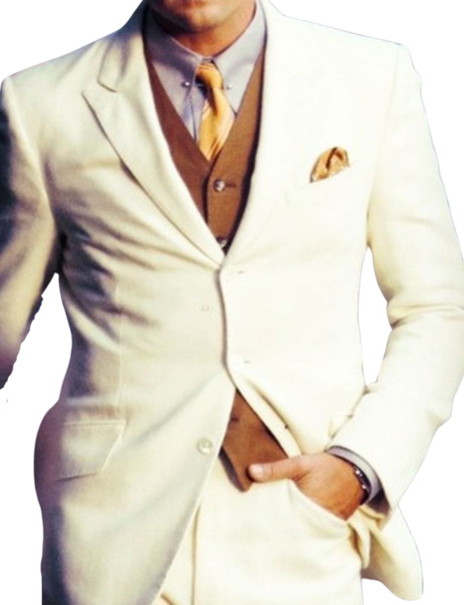 leonardo dicaprio white suit