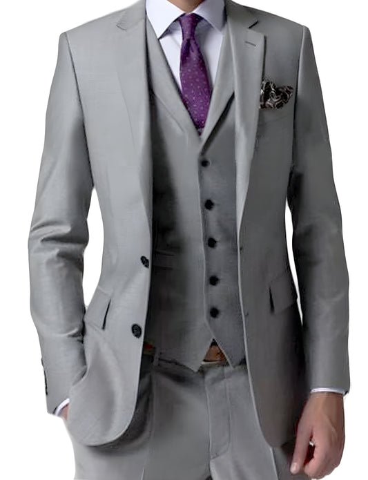 GF Sean Connery Gray Three Piece Suit