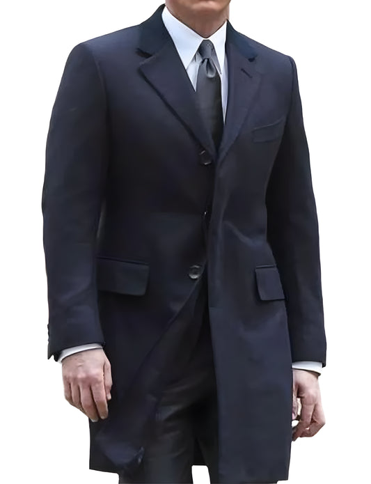 Men's Navy Blue Coat