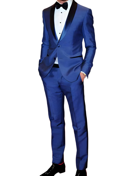 Ryan Gosling Blue Tuxedo
