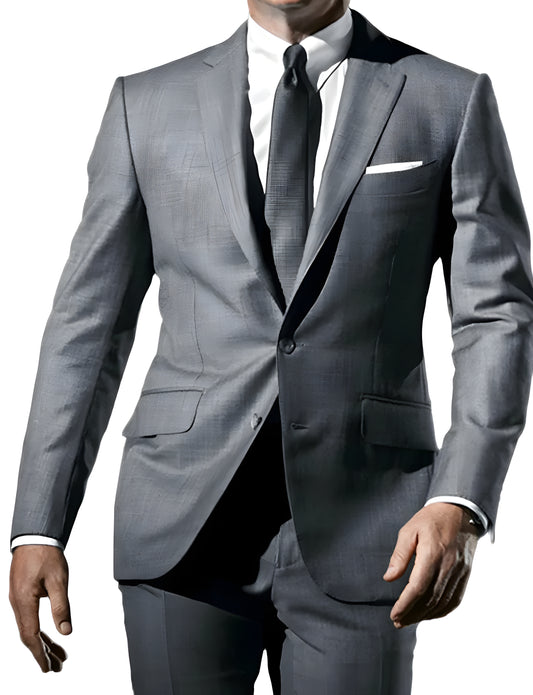 SF Mens Light Grey Suit