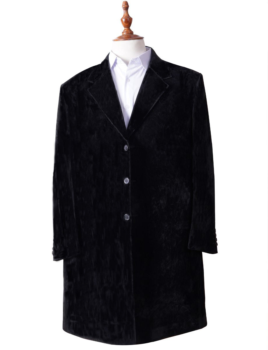 12th doctor black velvet frock coat hotsell