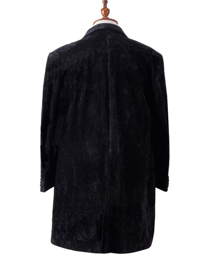 Peter capaldi Black velvet coat