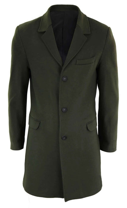 Green Wool Coat – Tailor Made Luxury Jacket for Men & Women