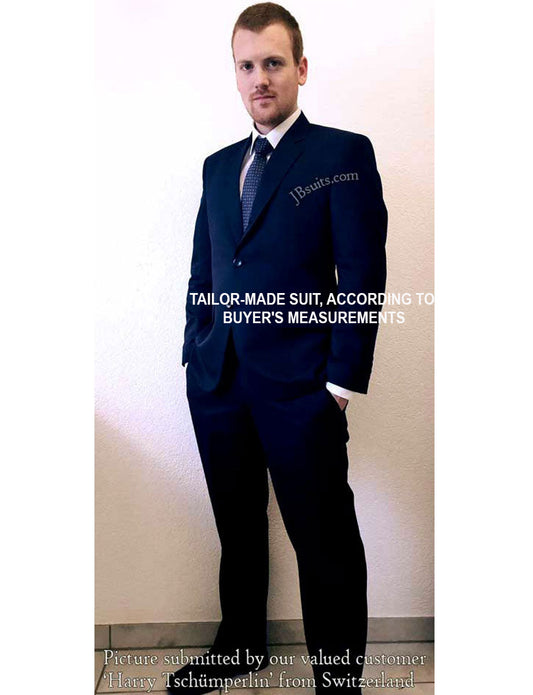 spectre navy sharkskin suit