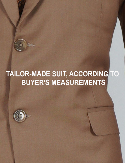 Light brown suit