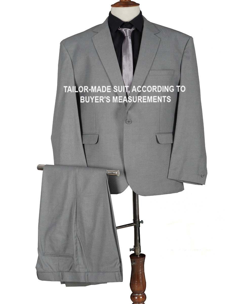 collateral men's grey suit