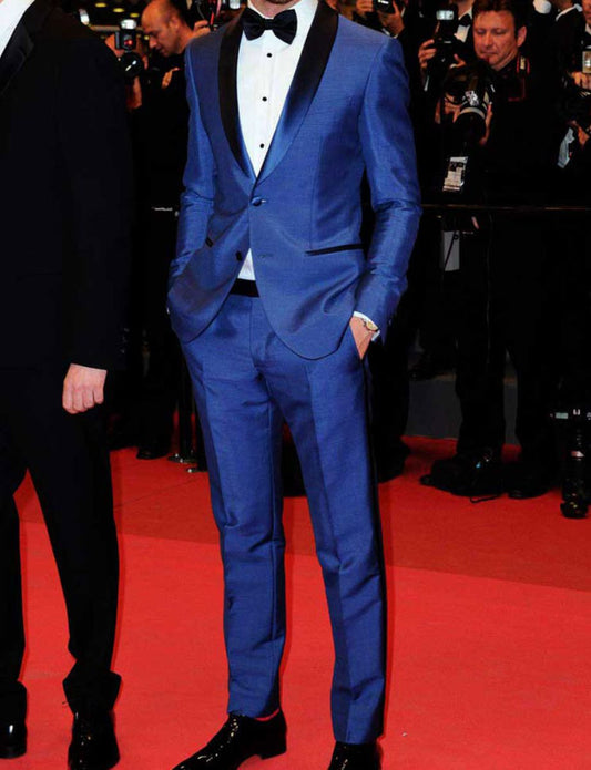 Ryan Gosling Blue Tuxedo