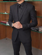 Neymar footballer Black Suit