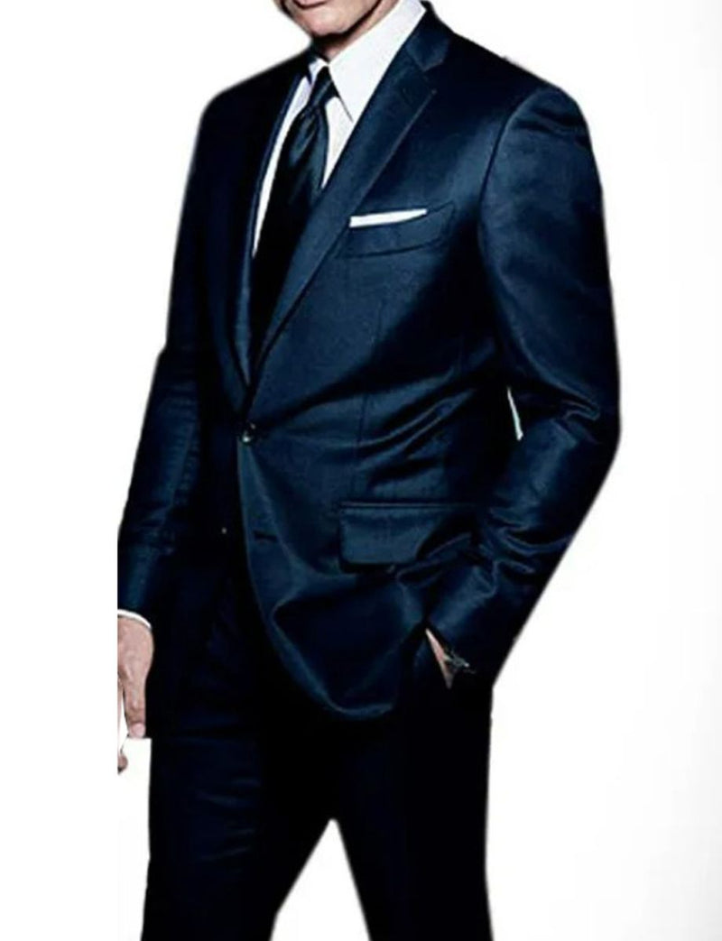 James bond navy blue suit