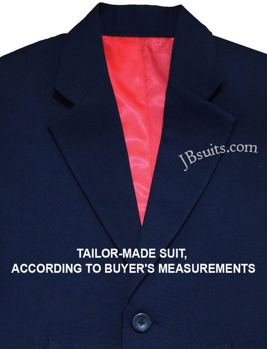 Notched lapel collar